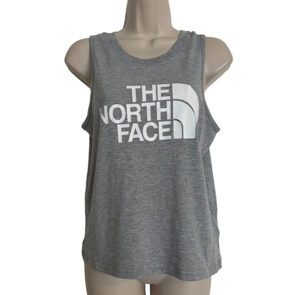 THE NORTH FACE Women's Half Dome Tank Gray White Size XS NWT Sleeveless Top $30 - Picture 8 of 10